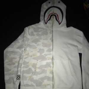 White Bape Jacket